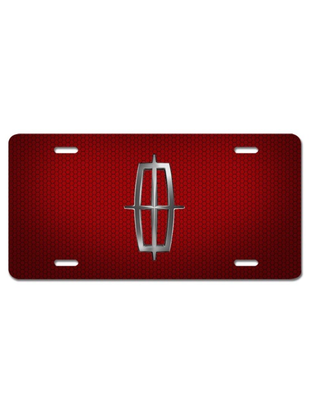 Lincoln Vehicle Art Novelty License Plate Red MKX Aviator Nautilus Car Tag